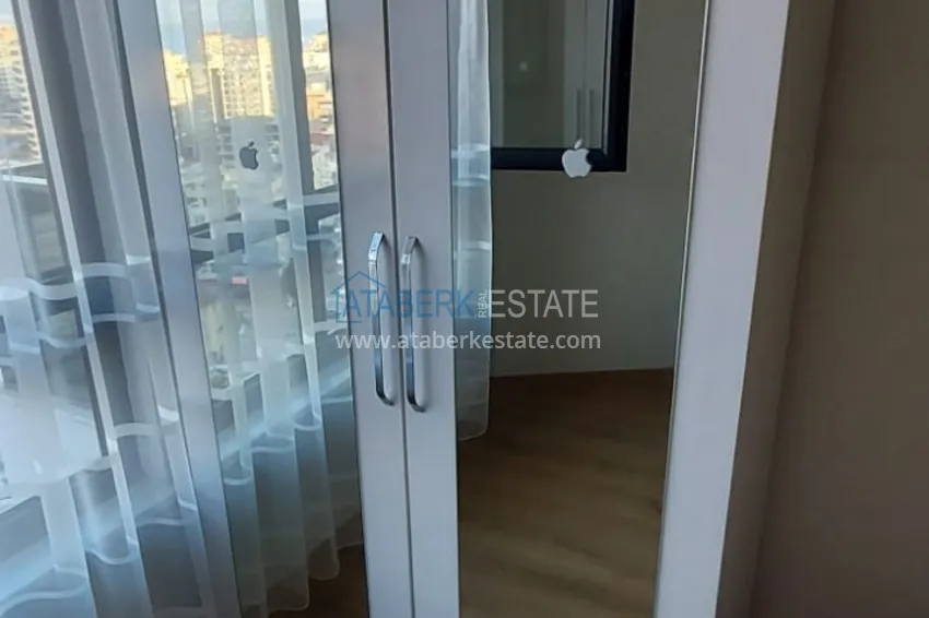 Приобрести Квартира 1+1 с мебелью и видом на море в новом комплексе - район Махмутлар, Алания 14