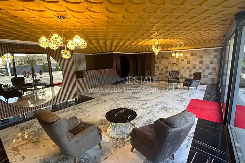 Квартира 1+1 с чистовой отделкой в новом жилом комплексе, район Авсаллар – Алания 14 