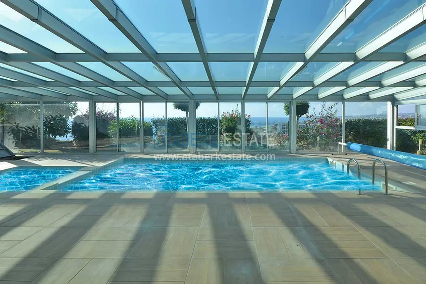 Квартира под ключ с видом на море в Алании, район Конаклы – 250 метрах от моря 13 