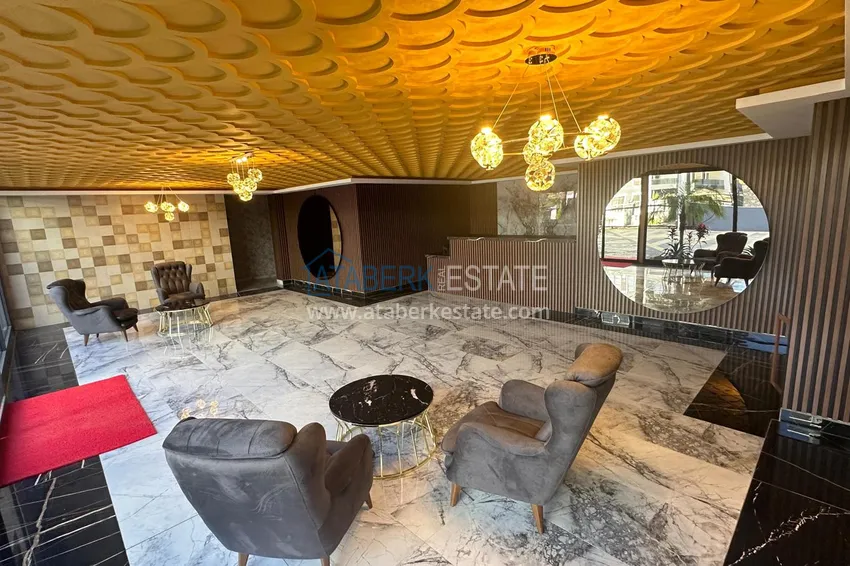 Квартира 1+1 с чистовой отделкой в новом жилом комплексе, район Авсаллар – Алания 15 