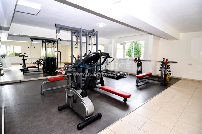 Трехкомнатная меблированная квартира у моря, в районе Кестель - Алания 15 