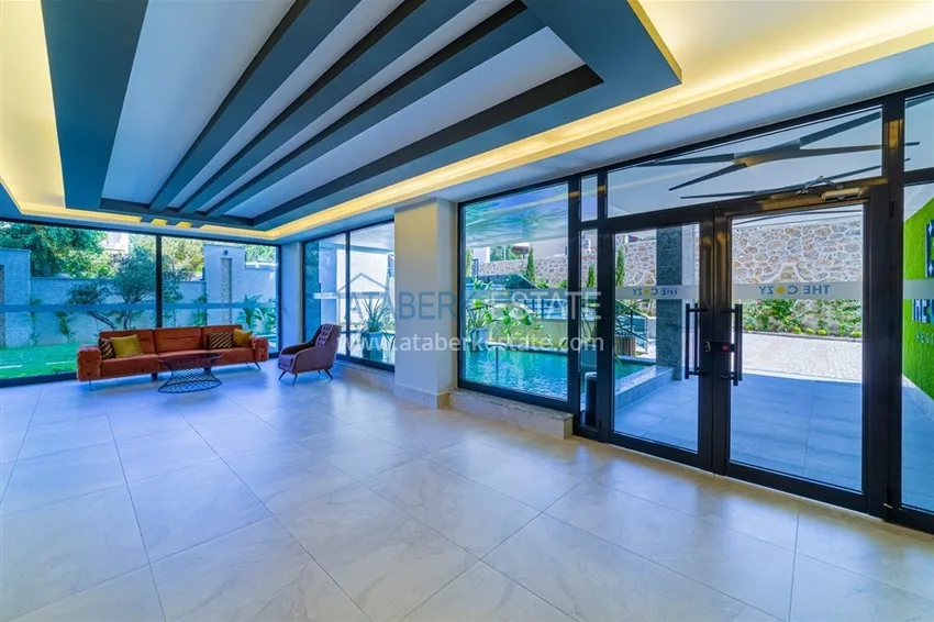 Трёхкомнатная квартира с мебелью и видом на горы, район Махмутлар – Алания 15