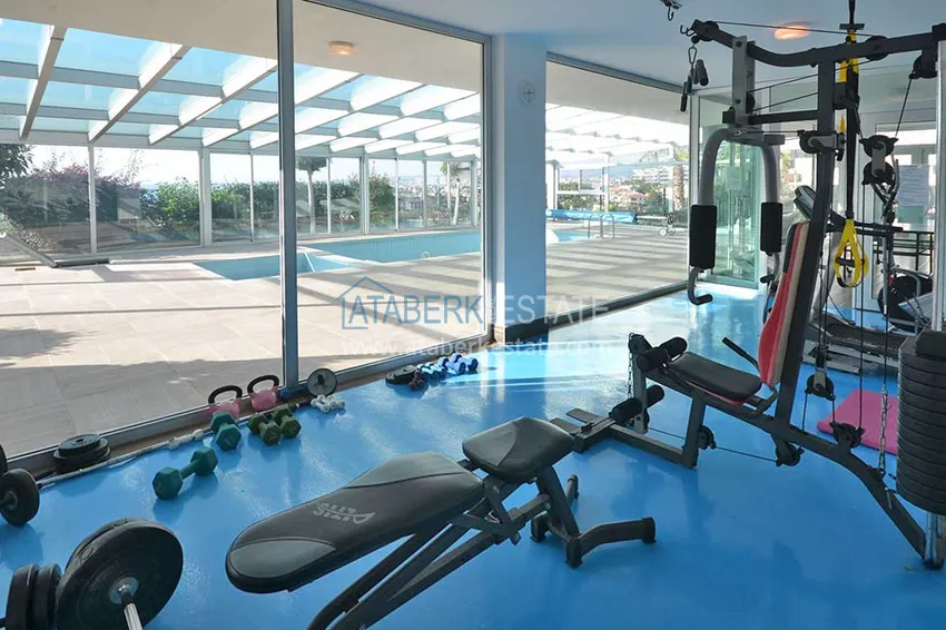 Квартира под ключ с видом на море в Алании, район Конаклы – 250 метрах от моря 15 