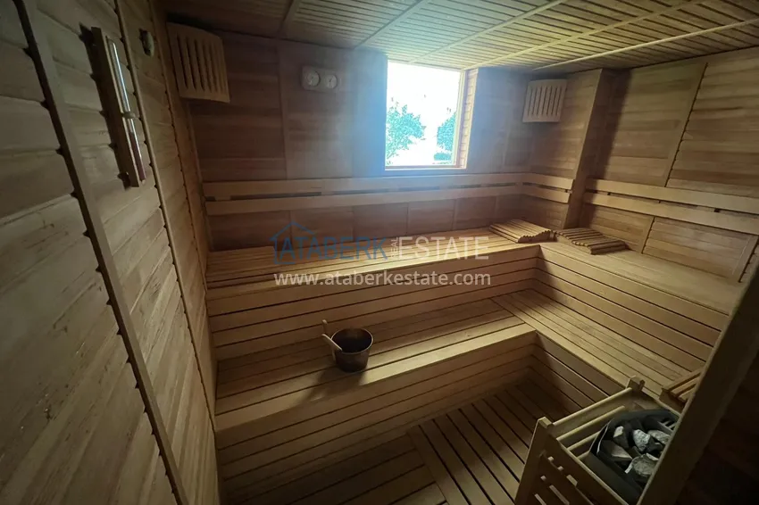 Трехкомнатная меблированная квартира у моря, в районе Кестель - Алания 17 