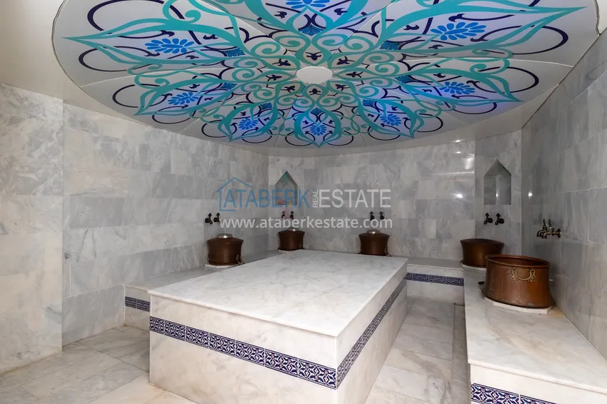 Квартира под ключ с видом на море в Алании, район Конаклы – 250 метрах от моря 16 