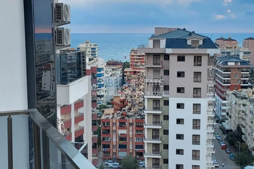 Приобрести Квартира 1+1 с мебелью и видом на море в новом комплексе - район Махмутлар, Алания 19