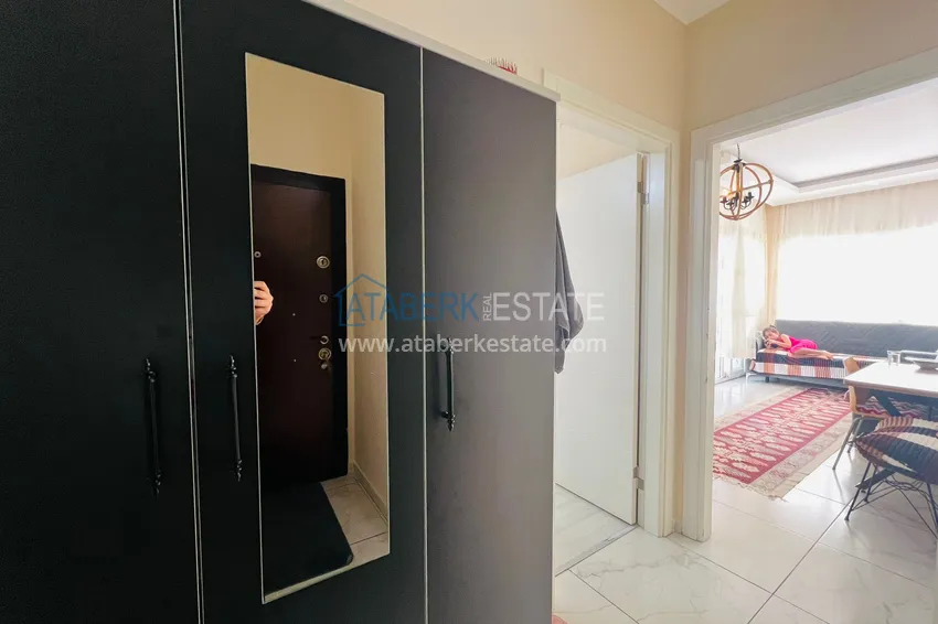 Приобрести Двухкомнатная квартира в центре Алании, с мебелью. Подходит под ВНЖ 1 