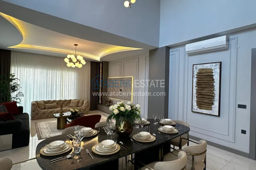 Приобрести Современные видовые двухуровневые виллы по ценам от застройщика в районе Оба 1 