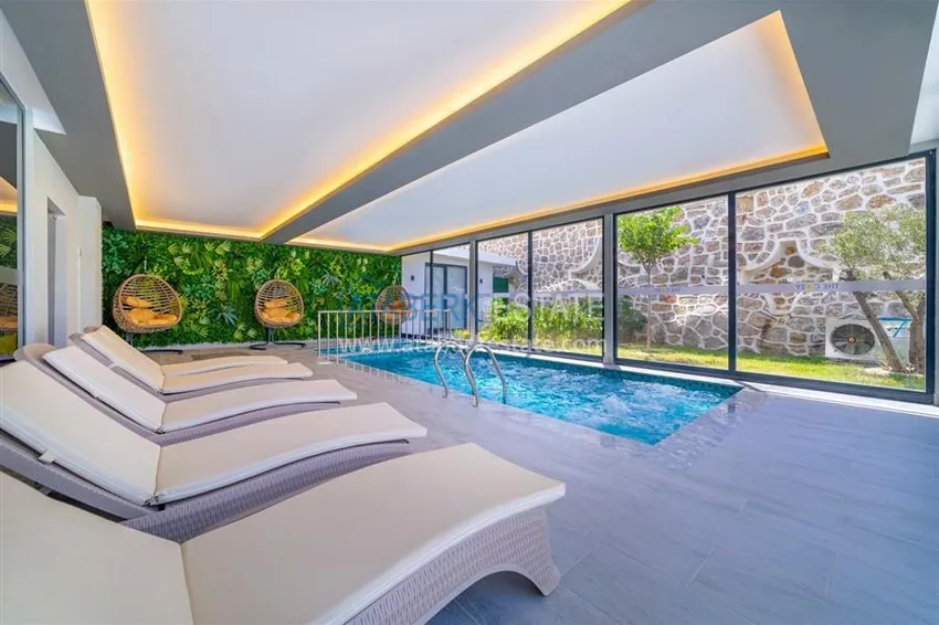 Двухкомнатная квартира с видом на море и горы, район Махмутлар – Алания 20 