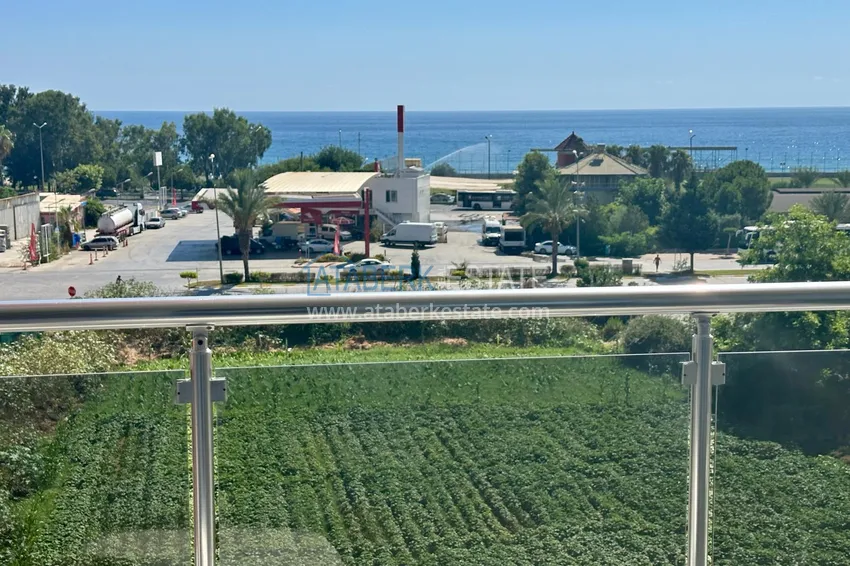 Приобрести Двухэтажный пентхаус с видом на море в комплексе ультра-люкс, Алания район Кестель 24 