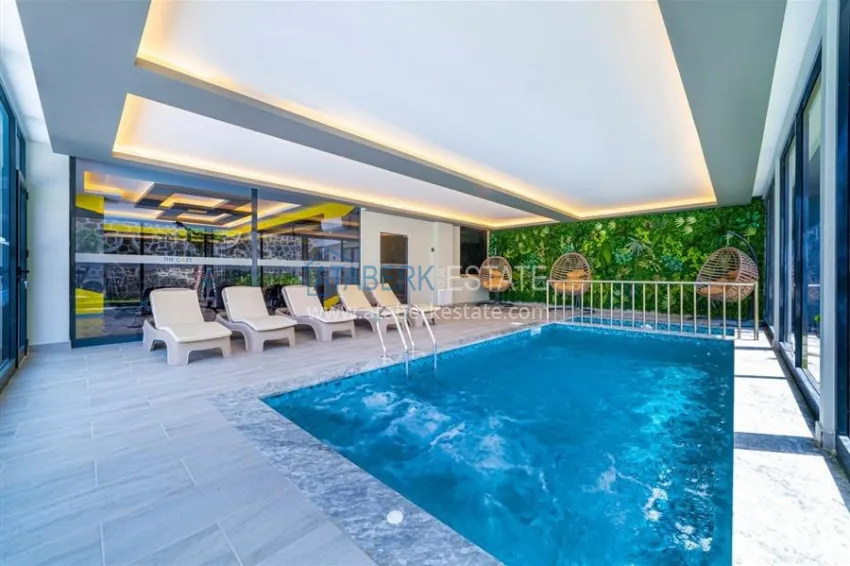 Двухкомнатная квартира с мебелью и застекленным балконом в районе Махмутлар, Алания 22