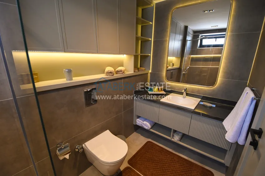 Приобрести Новый элитный комплекс вилл в Алании, район Махмутлар 21 