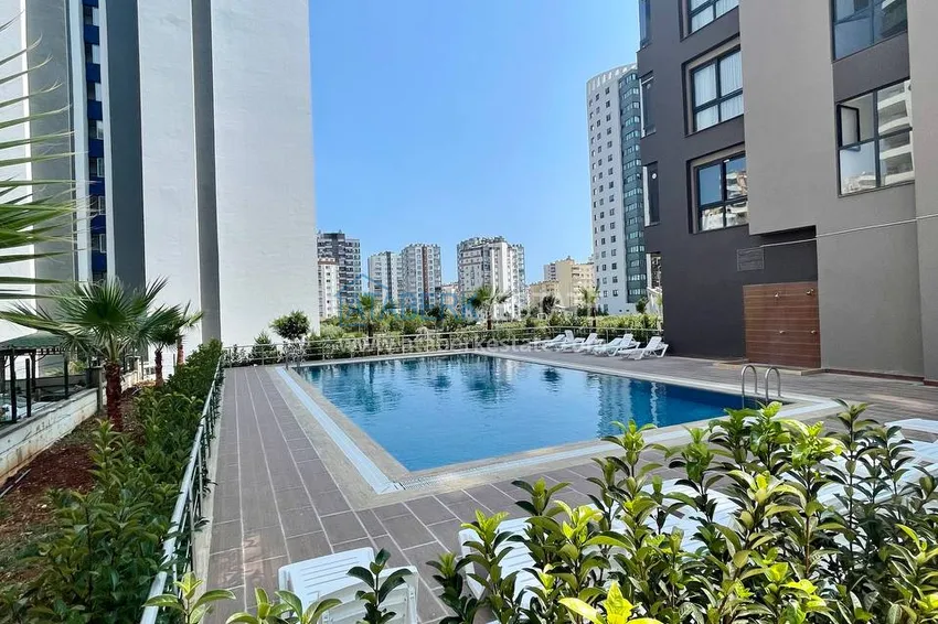 Квартира 2+1 с мебелью недалеко от ТЦ Soli Centre – Мезитли, Соли 1 