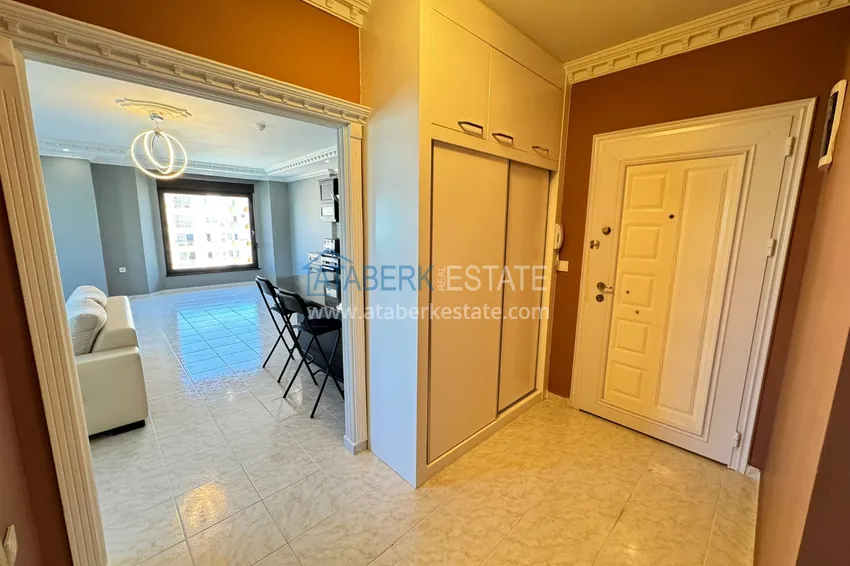 Приобрести Квартира в Махмутларе частично меблированная с застекленным балконом и видом на море 3 