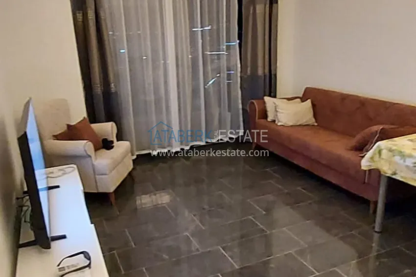 Приобрести Квартира 1+1 с мебелью и видом на море в новом комплексе - район Махмутлар, Алания 2