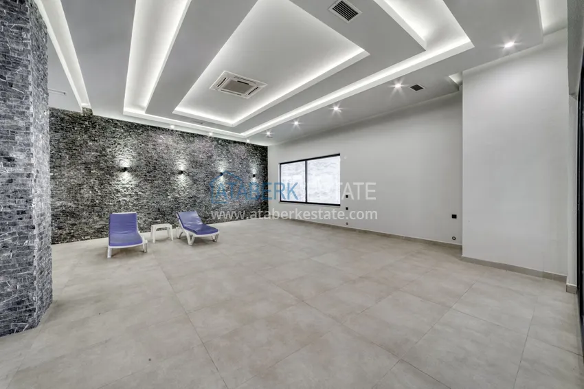 Трехкомнатная квартира под ключ в Махмутларе в современном комплексе 34 