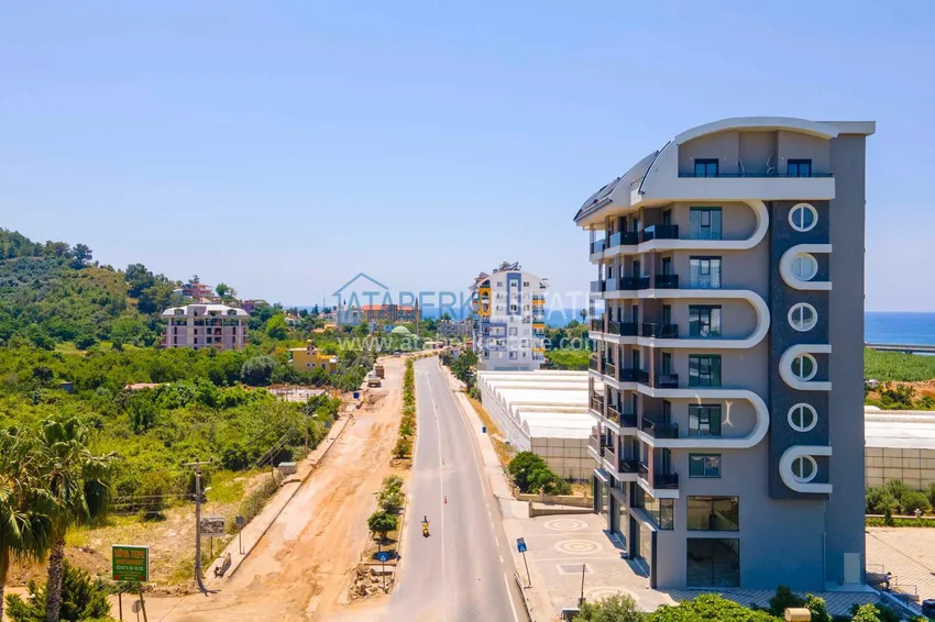 Двухкомнатная квартира в новом комплексе комфорт-класса в районе Демирташ, Алания 3