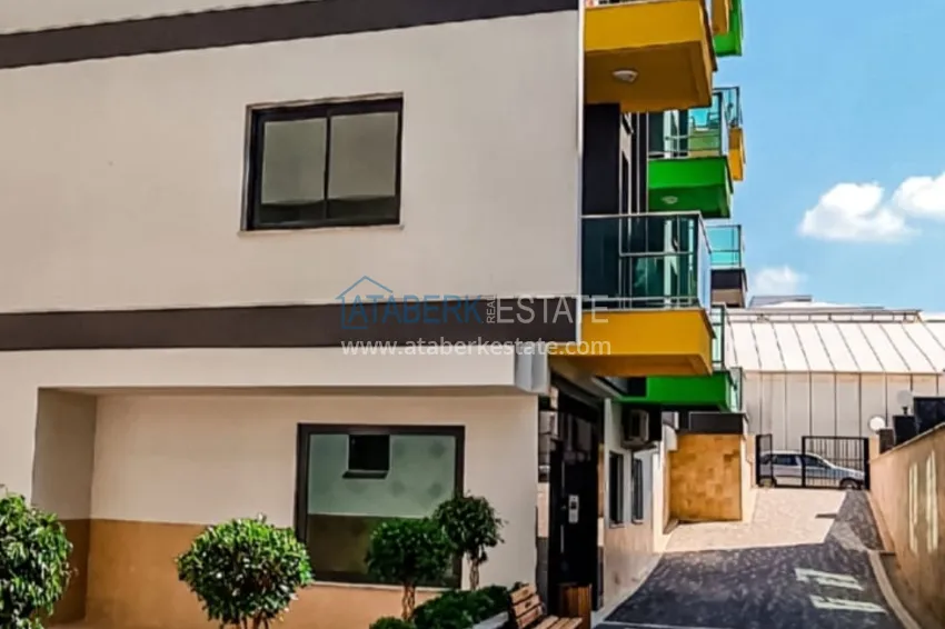 Квартира 1+1 с мебелью в 300 метрах от моря, район Махмутлар – Алания 5 