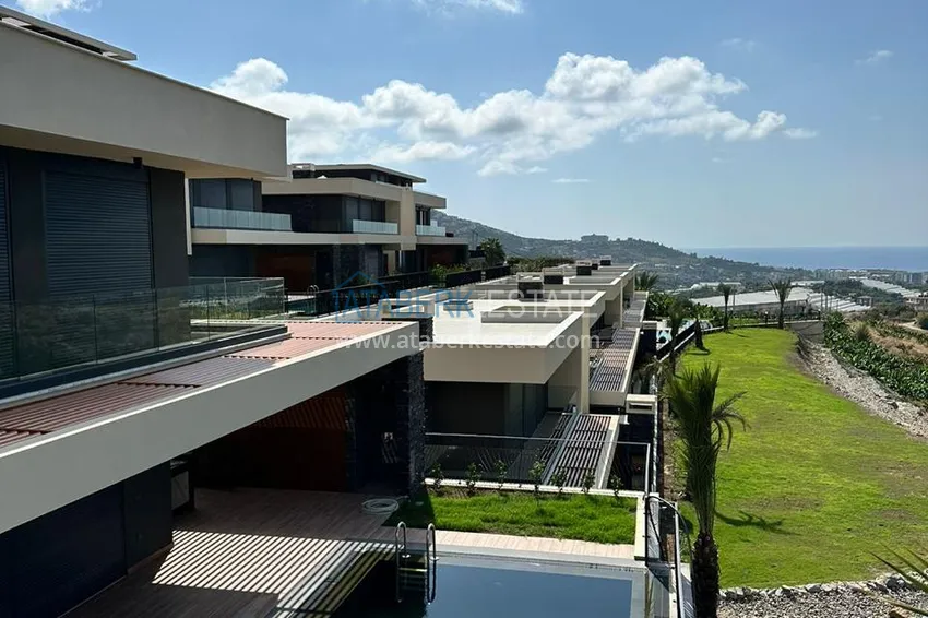 Новый элитный комплекс вилл в Алании, район Махмутлар 4 