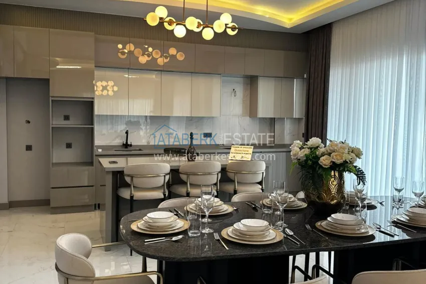 Приобрести Современные видовые двухуровневые виллы по ценам от застройщика в районе Оба 4 