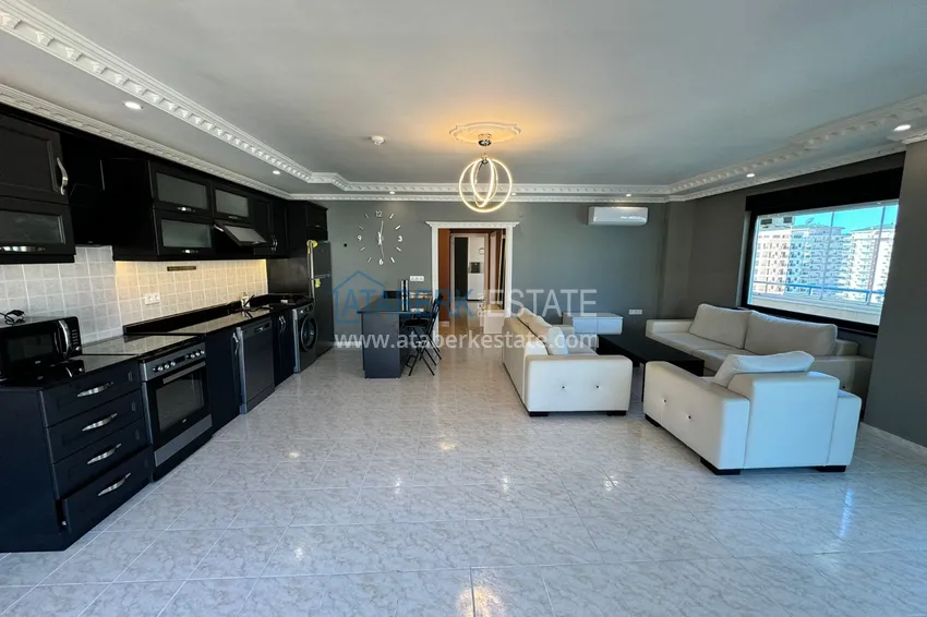 Приобрести Квартира в Махмутларе частично меблированная с застекленным балконом и видом на море 5 