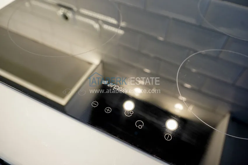 Приобрести Квартира в районе Оба с качественной чистовой отделкой и открытым видом на горы 6