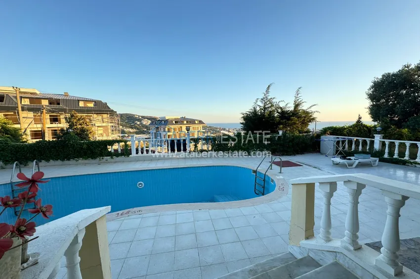 Одноэтажная меблированная вилла с панорамным видом и личным бассейном в Махмутларе 5