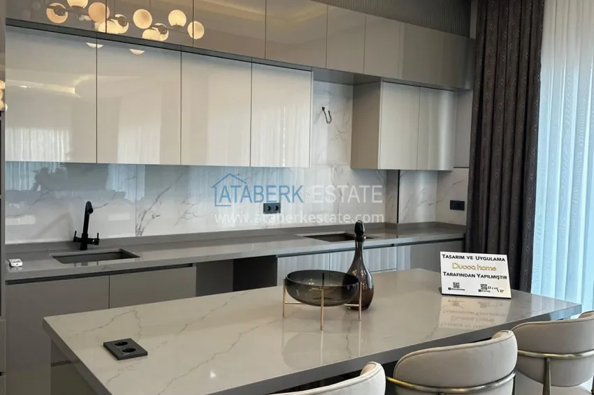 Приобрести Современные видовые двухуровневые виллы по ценам от застройщика в районе Оба 6 