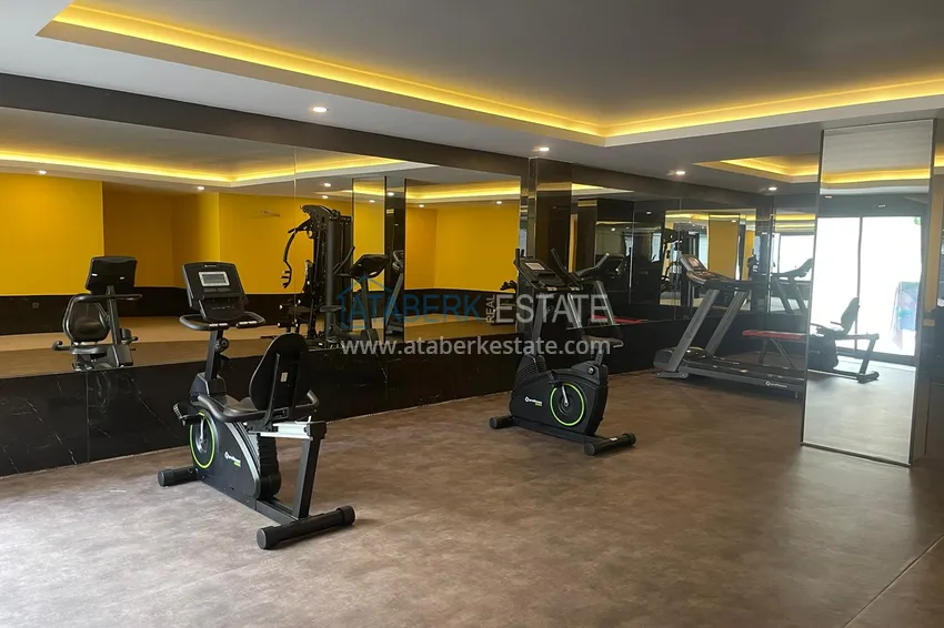 Квартира 1+1 с мебелью в 300 метрах от моря, район Махмутлар – Алания 11 