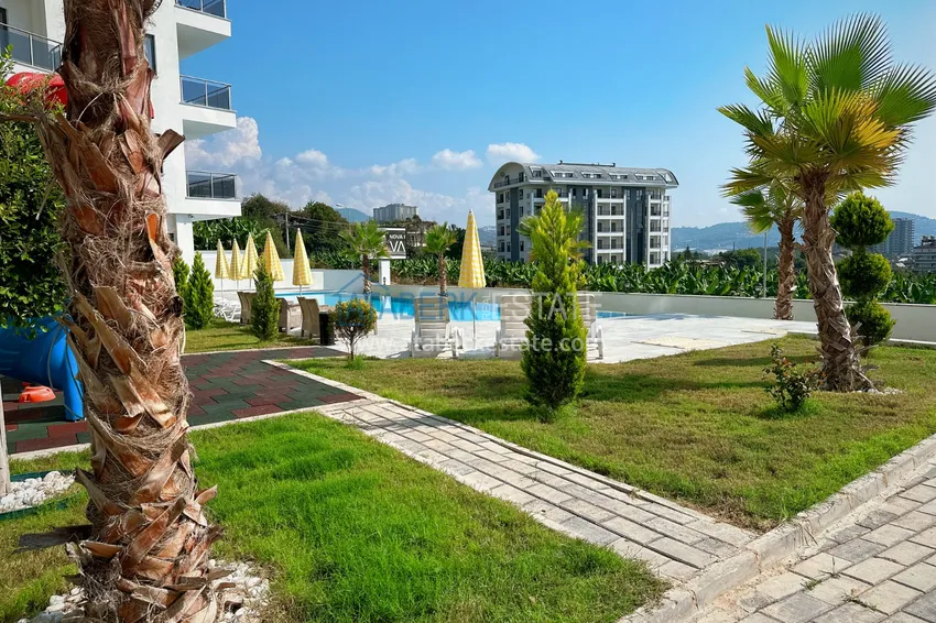 Квартира 1+1 с мебелью и видом на море, район Махмутлар – Алания 9 