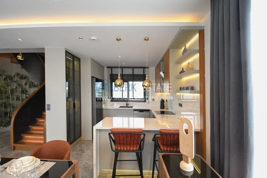 Приобрести Новый элитный комплекс вилл в Алании, район Махмутлар 6 