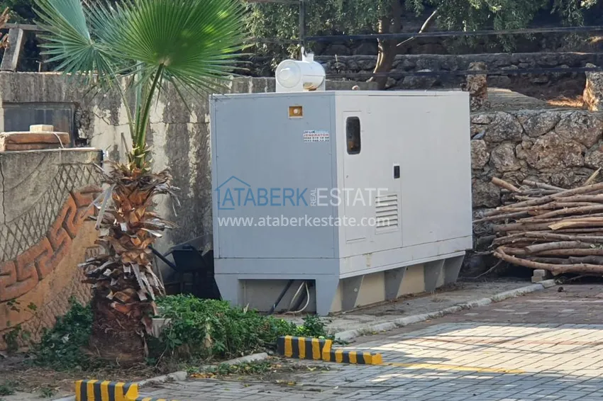 Трехкомнатная квартира под ключ с видом на море в район Тосмур, Алания 10 