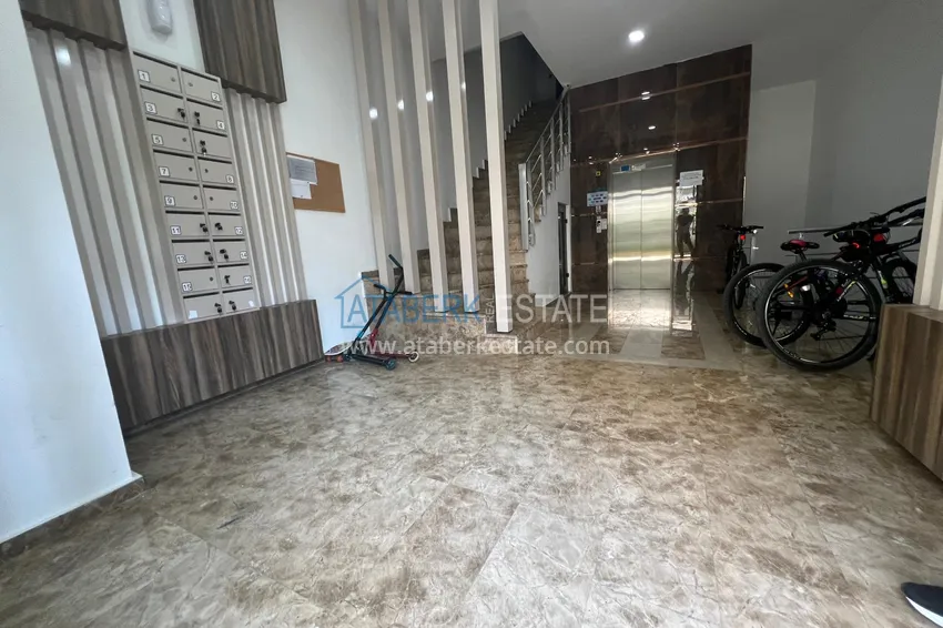 Двухкомнатная квартира в центре Алании, с мебелью. Подходит под ВНЖ 9 