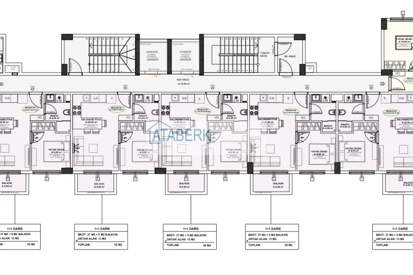 Купить дешево Квартиры в районе Паяллар, Алания 2 