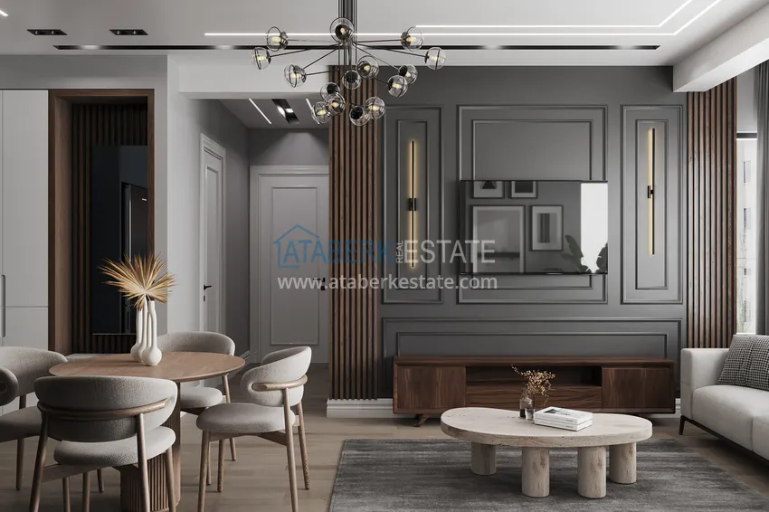 Приобрести Инвестиционная недвижимость на этапе строительства в Мерсине, район Мезитли 2 