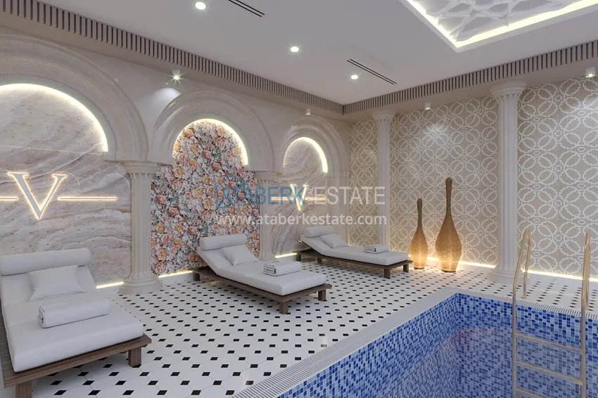 Элитная недвижимость в районе Оба от инвестора: строящийся жилой комплекс с высоким потенциалом 64 