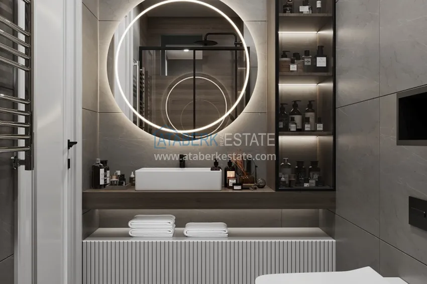 Приобрести Инвестиционная недвижимость на этапе строительства в Мерсине, район Мезитли 6 