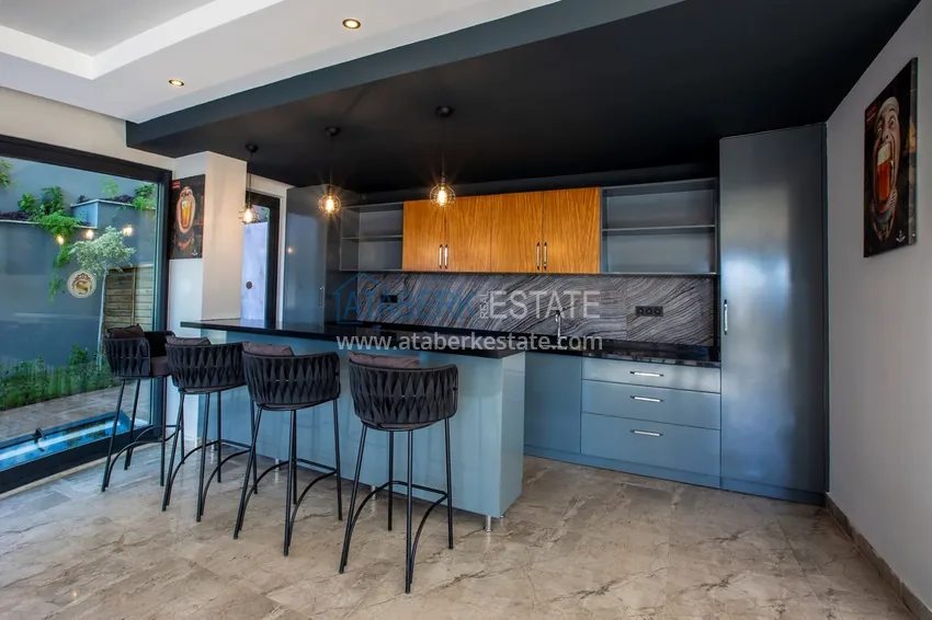 Квартира 1+1 меблированная в комплексе класса люкс – центр Алании 10