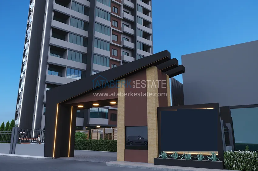 Инвестиционная недвижимость на этапе строительства в Мерсине, район Мезитли 11 