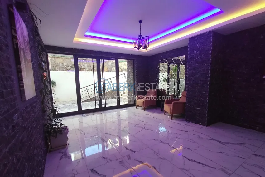 Сдается в долгосрочную аренду уютная квартира с мебелью в районе Махмутлар D2 11