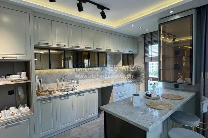 Приобрести Стильный проект комплекса премиум-класса от надежного застройщика в Мерсине, Томюк 14