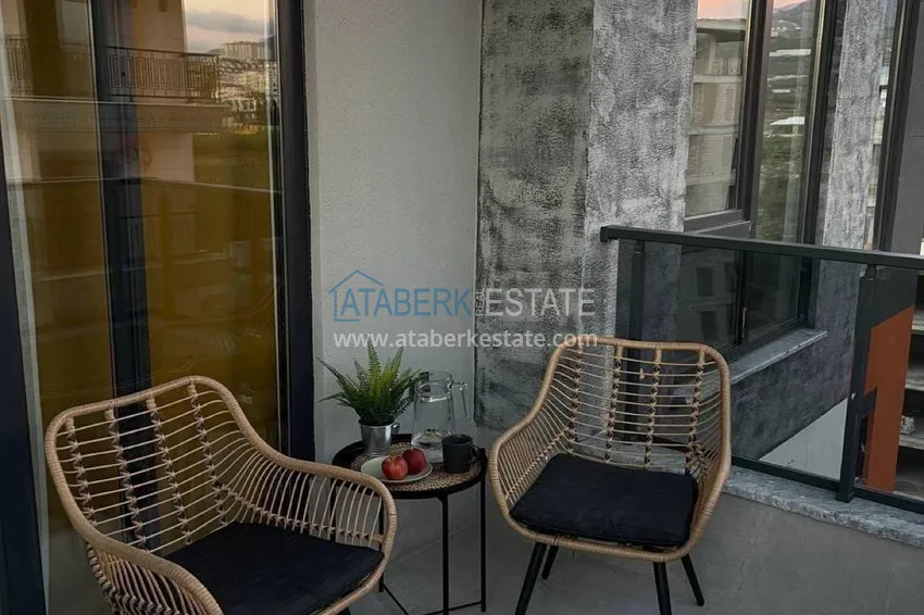 Приобрести Двухкомнатная квартира под ключ в Алании, район Махмутлар 12 