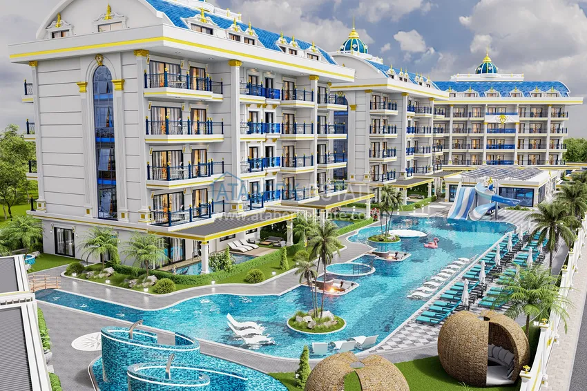 Элитная недвижимость в районе Оба от инвестора: строящийся жилой комплекс с высоким потенциалом 12 