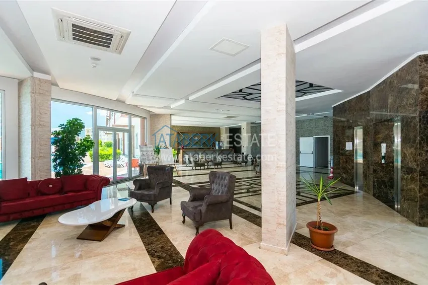 Двухуровневая квартира с мебелью в Алании, Махмутлар в комплексе люкс- класса 12