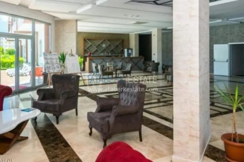 Огромная квартира 1+1 площадью 110 м2 в центре района Махмутлар 13 