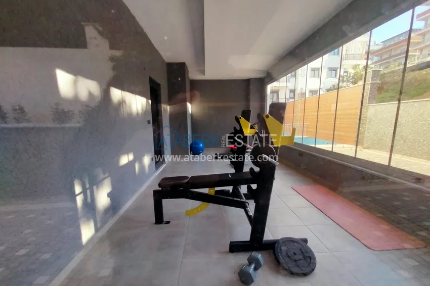 Сдается в долгосрочную аренду уютная квартира с мебелью в районе Махмутлар D2 14