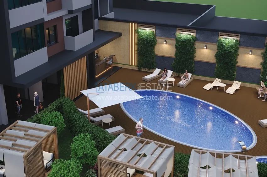 Инвестиционная недвижимость на этапе строительства в Мерсине, район Мезитли 16 