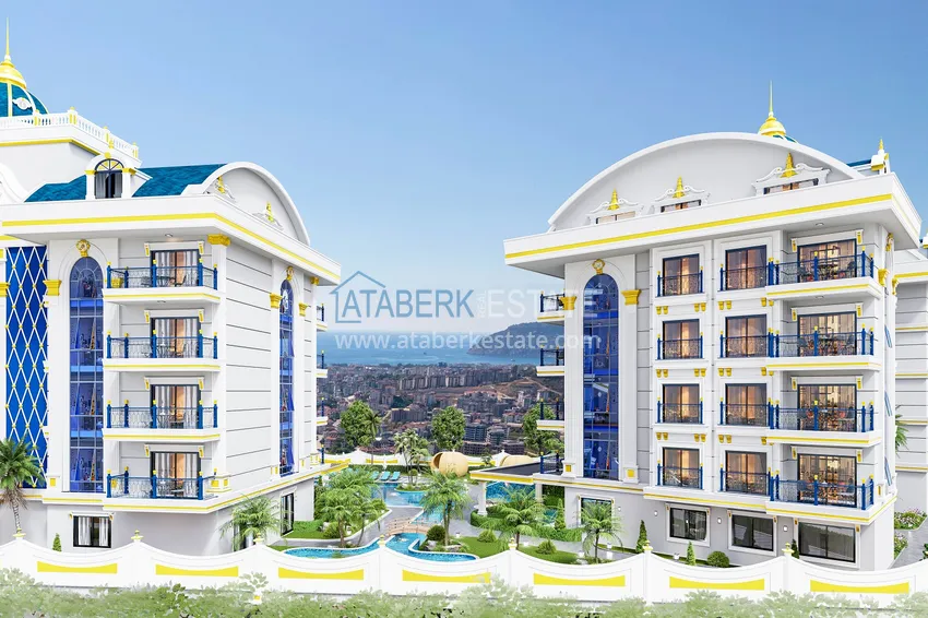 Элитная недвижимость в районе Оба от инвестора: строящийся жилой комплекс с высоким потенциалом 17 