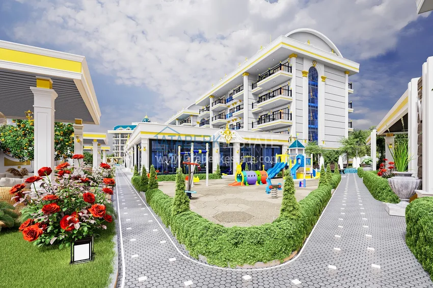 Элитная недвижимость в районе Оба от инвестора: строящийся жилой комплекс с высоким потенциалом 19 