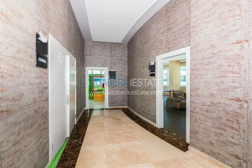 Двухуровневая квартира с мебелью в Алании, Махмутлар в комплексе люкс- класса 20